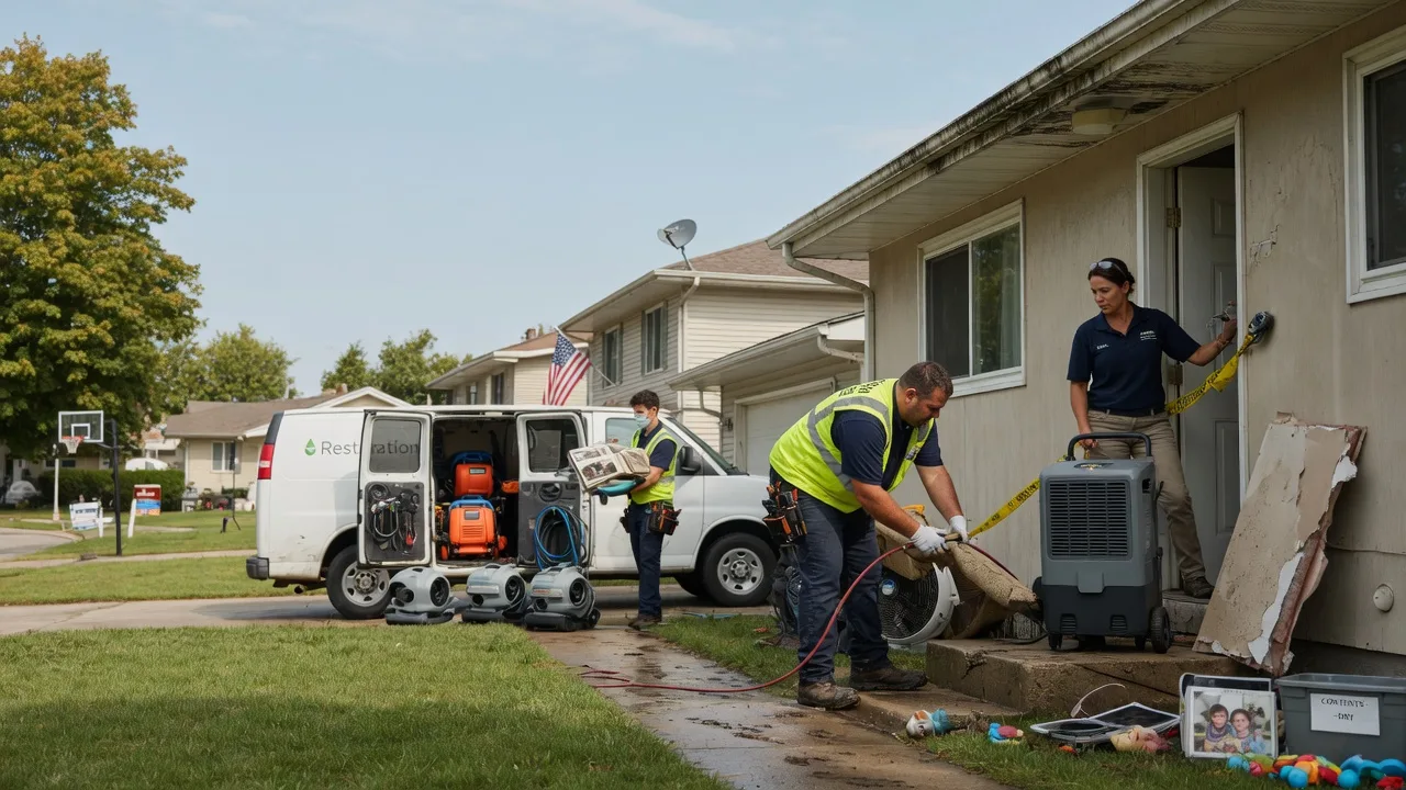 Water Damage Restoration in Sinnamahoning, PA near me